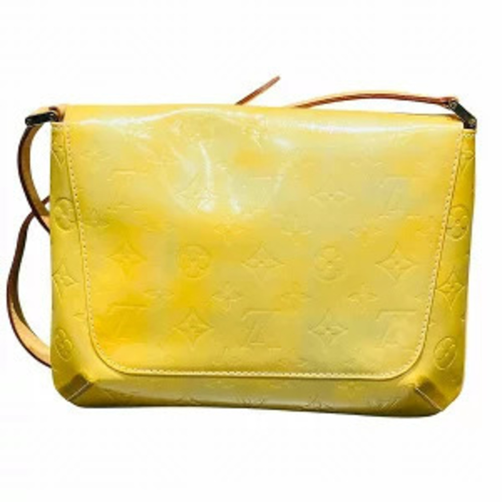 Louis Vuitton Monogram Street Thompson Shoulder Bag Vernis Brown
